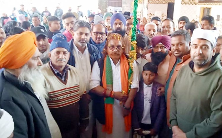 सिंगा  में सलाना भंडारा व झंडा रसम हुई अदा