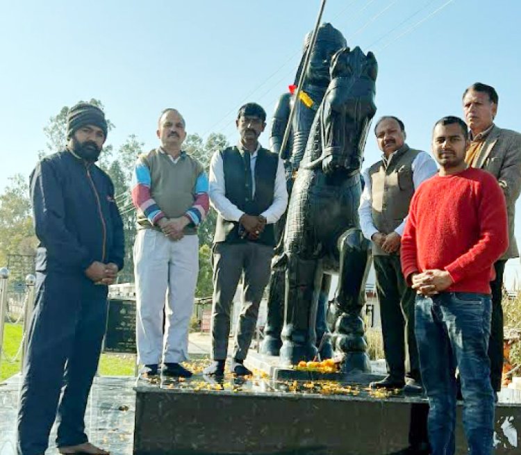 योद्धा महाराणा प्रताप सबके लिए आदर्श: नरेंद्र राणा 