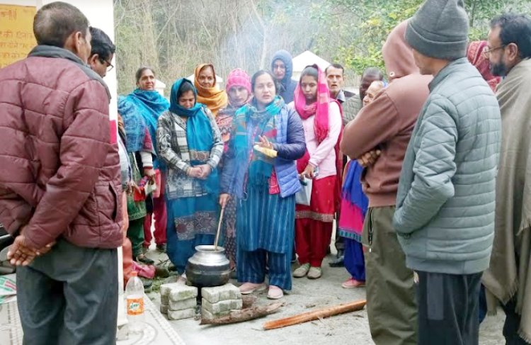 त्यूडी में कृषि विभाग ने दो दिवसीय प्रशिक्षण शिविर का आयोजन किया 