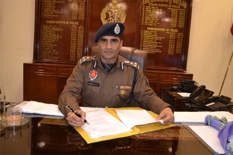 जालंधरः पुलिस कमिशनर का चार्ज संभालते ही एक्शन में आए कुलदीप चहल, अधिकारियों को दिए ये निर्देश