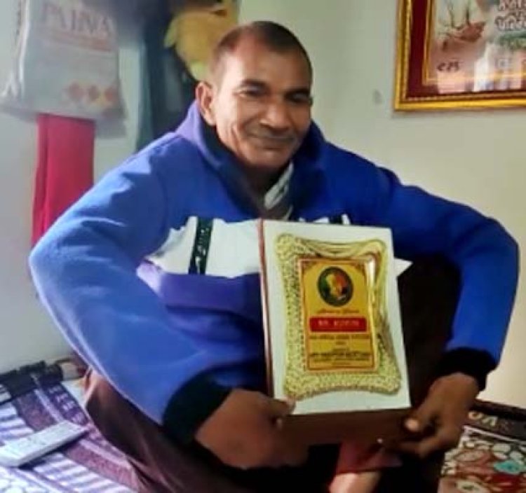 जालंधरः श्रवण पुरस्कार के लिए चुनी गई कुसम के पिता से खास बातचीत, देखें वीडियो