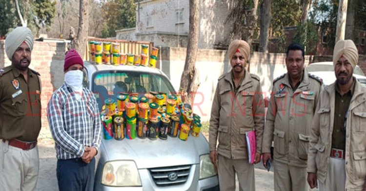 पंजाबः पुलिस ने कार चालक को 2 लाख रुपए और चाइना डोर सहित किया काबू