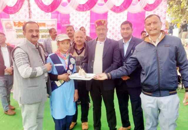 मानसी राणा को गणतंत्र दिवस पर विभिन्न विभागों ने सम्मानित किया