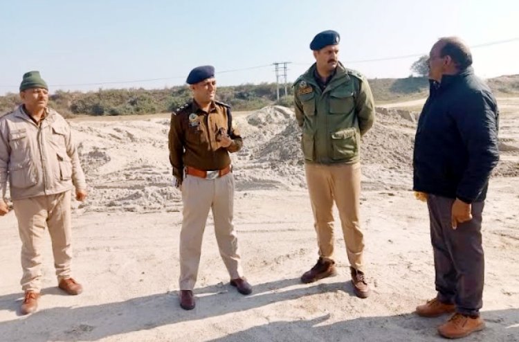 ऊना में खनन माफिया के खिलाफ फिर चला पुलिस का डंडा 
