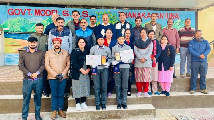 गणतंत्र दिवस परेड में शामिल होकर स्कूल पहुंची, एनएसएस स्वयंसेवियों का स्वागत