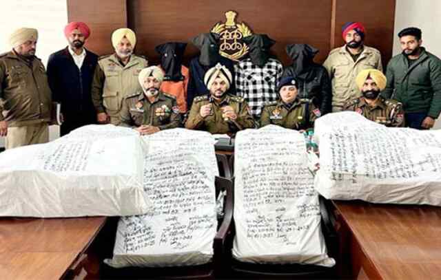 डीआईजी गुरप्रीत भुल्लर ने अंतरराज्यीय ड्रग कार्टेल का पर्दाफाश कर 4 को किया गिरफ्तार