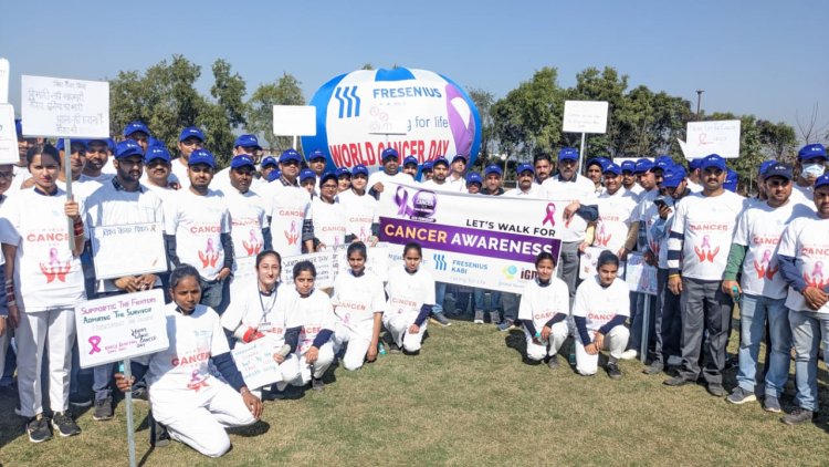 इंस्टीट्यूट फॉर ग्लोबल डेवलपमेंट ने फ़्रेजीनियस काबी कम्पनी के साथ मिलकर मनाया विश्व कैंसर दिवस
