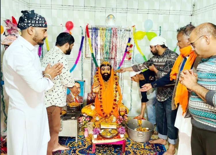 बीबीएन में धूमधाम से मनाई रविदास जयंती