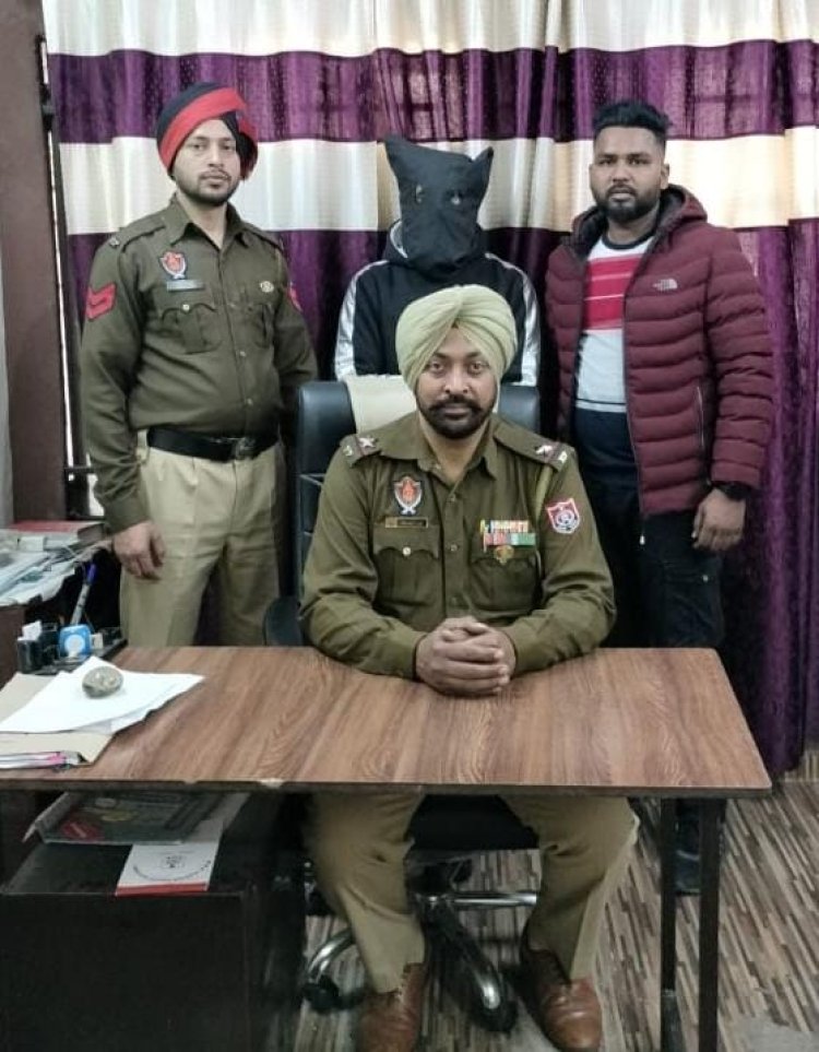 एक किलो गांजा के साथ एक गिरफ्तार