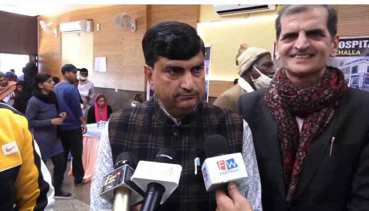 राजस्थान परिवार संस्था द्वारा चंडीगढ़ में मेडिकल चेकउप का आयोजन
