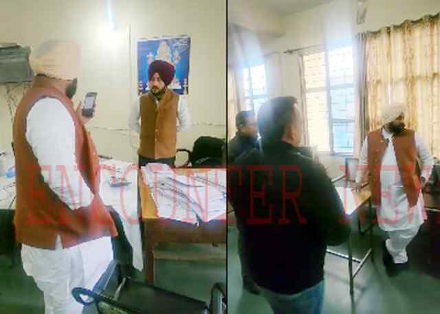 SDM दफ्तर में हरजोत बैंस की दबिश, गैर हाजिर कर्मचारियों को किया Suspends, देखें वीडियो