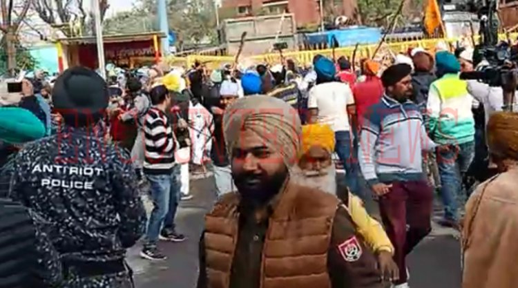कौमी इंसाफ मोर्चा और पुलिस में हुई झड़प, माहौल तनावपूर्ण, देखें वीडियों