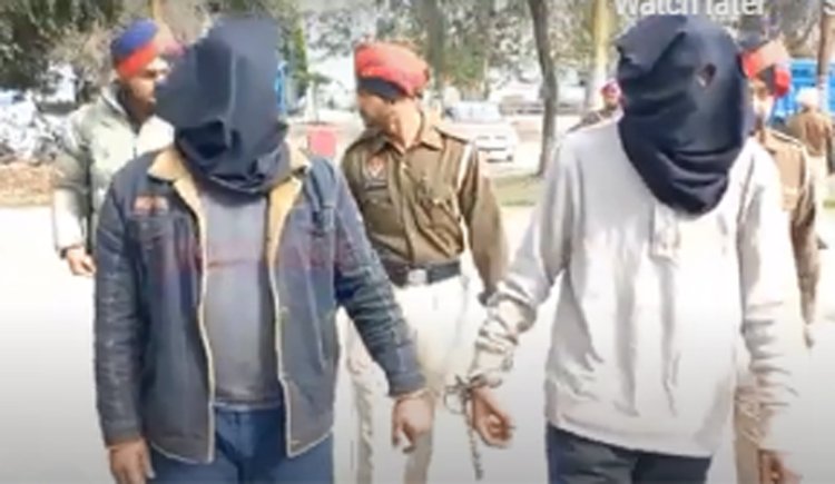 लूट की वारदात को अंजाम देने वाले आरोपी हथियार व नशीली गोलियों सहित गिरफ्तार, देखें वीडियो