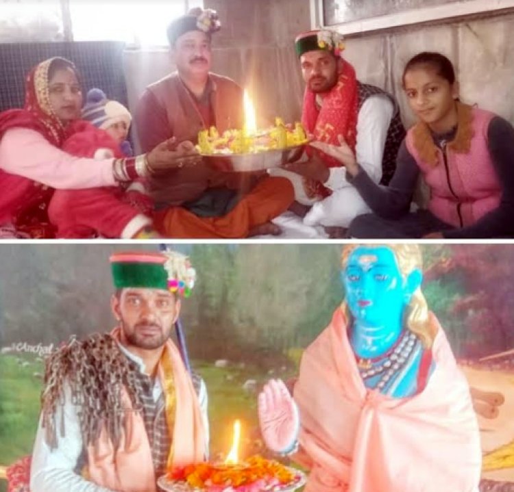 बाबा बालक नाथ मंदिर राजली में पहुंची मां ज्वाला ओर दियोटसिद्ध से ज्योतियाँ, आज होगा विशाल भंडारा