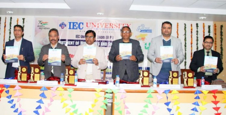 आईईसी यूनिवर्सिटी में मानविकी एवं सामाजिक विज्ञान में बहुआयामी दृष्टिकोण विषय पर कॉन्फ्रेंस का आयोजन