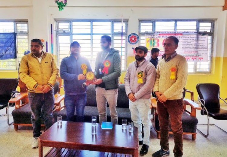 अटल बिहारी वाजपेई महाविद्यालय के चौथे दिन की शुरुआत एक्सरसाइज व परेड से