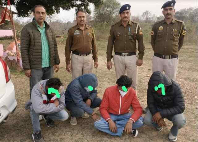 हरोली में 70 ग्राम चिट्टे खेप पकड़ी, चार गिरफ्तार