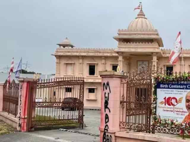 हिंदू मंदिर को मिली धमकी, कहा- धार्मिक कार्यक्रम रद्द करें या अंजाम भुगतने के रहे तैयार