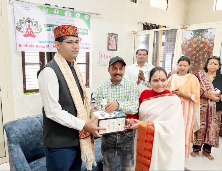 प्राकृतिक चिकित्सा पद्धति एक बेहतरीन पद्धति – उपायुक्त
