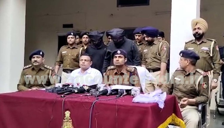 पुलिस ने इस गैंग के 2 गुर्गों को हथियारों सहित किया गिरफ्तार