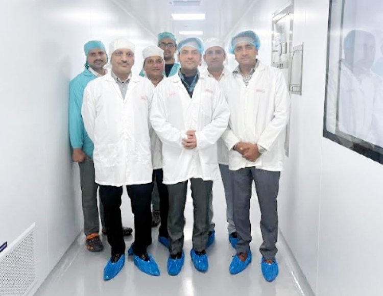 एसपी मोहित चावला ने जीएमएच कंपनी का किया निरीक्षण