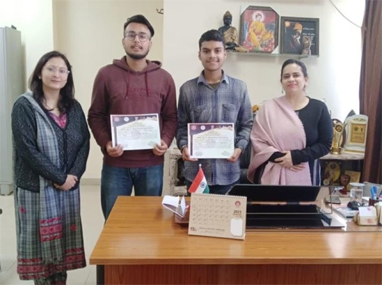 पंजाबः नेशनल इंटीग्रेशन कैंप से लौटे GNDU College लमीनी के छात्रों को किया गया सम्मानित