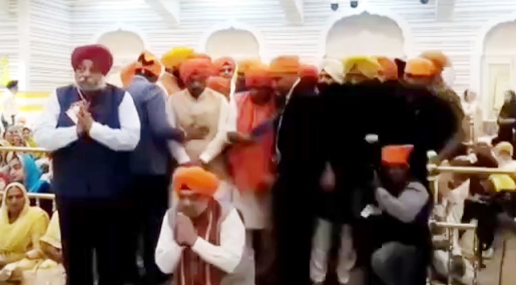 कड़ी सुरक्षा में गुरुद्वारा साहिब में नतमस्तक हुए केंद्रीय मंत्री अमित शाह, देखें वीडियो