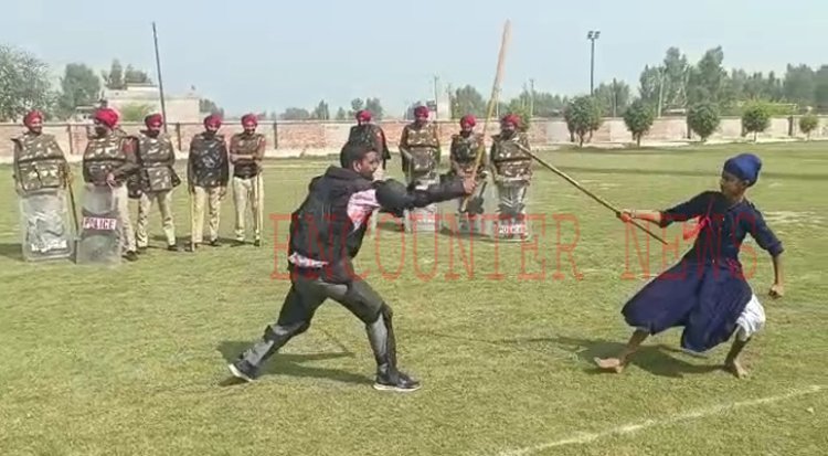 पंजाबः पुलिस लाइन में दी जा रही ट्रेनिंग, देंखे वीडियो