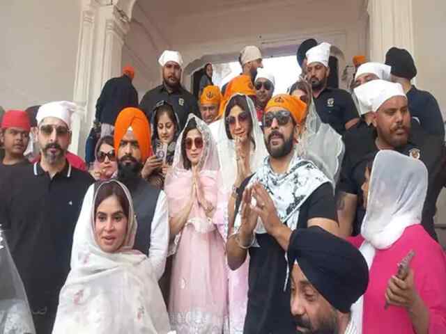 पंजाबः बहन के साथ Golden Temple पहुंची शिल्पा शेट्टी, देखें वीडियो