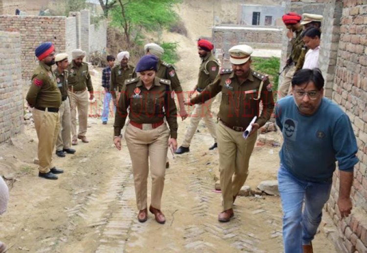 पंजाबः 100 से अधिक ठिकानों पर पुलिस की रेड, देखें तस्वीरें