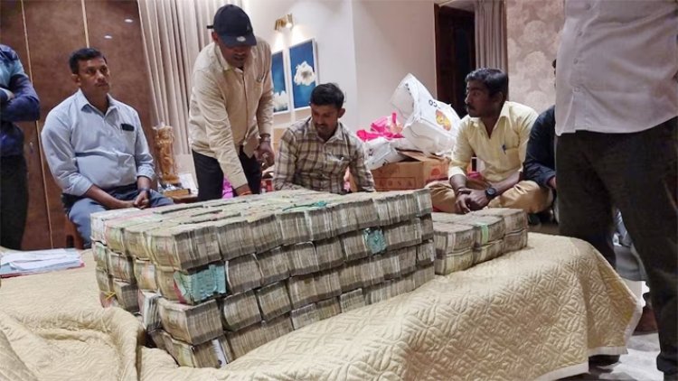 रेड दौरान भाजपा विधायक का बेटा 40 लाख रुपए रिश्वत लेते गिरफ्तार