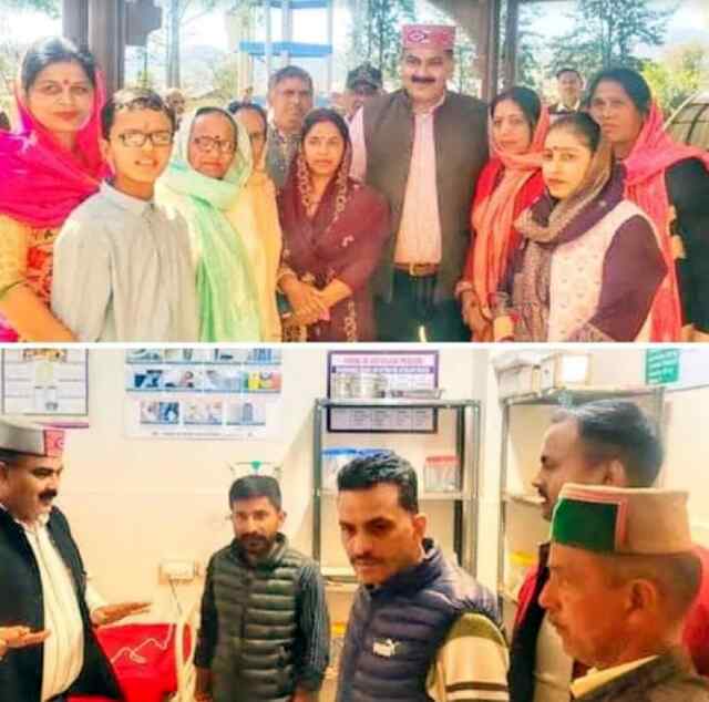 विधायक देवेन्द्र भुट्टो ने देर रात थानाकलां अस्पताल में जानी स्वास्थ्य व्यवस्थाएं