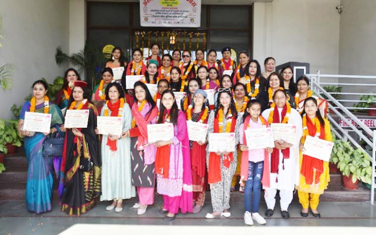 प्रेस क्लब बददी व एनयूजे ने उत्कृष्ट कार्य करने वाली महिलाएं की सम्मानित