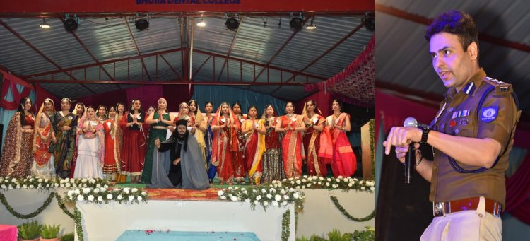 भोजिया कालेज में साहिल एवं अवंतिका बने मिस्टर एव मिस इवनिंग