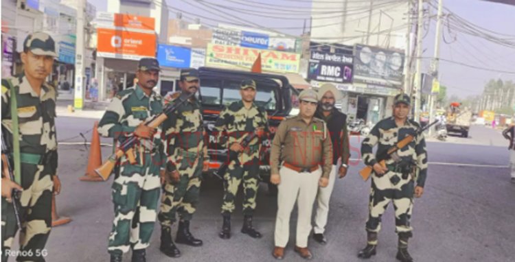 पंजाबः अमृतपाल की गिरफ्तारी के बाद अलर्ट जारी, नाकाबंदी कर की जा रही संदिग्ध वाहनों की चैकिंग