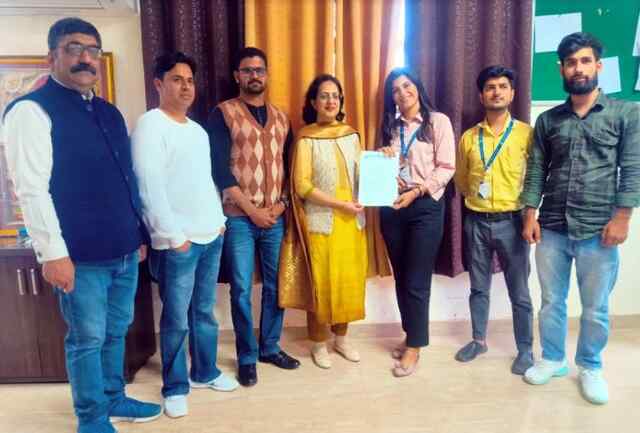  ऊना कॉलेज और स्पेसविंडो कंपनी में हुआ एमओयू