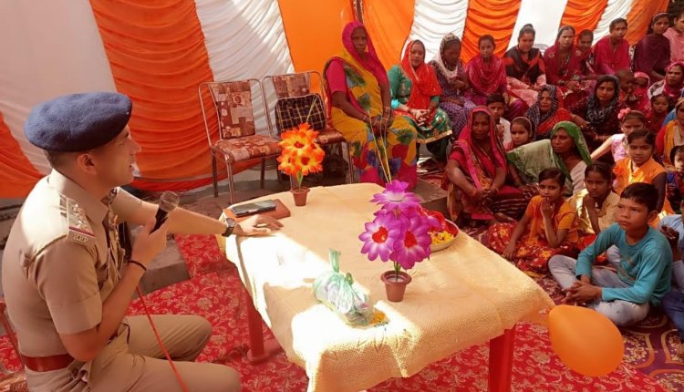 राष्ट्रीय एकता मंच संस्था के जागरूकता शिविर मे थाना प्रभारी हरोली ने की शिरकत