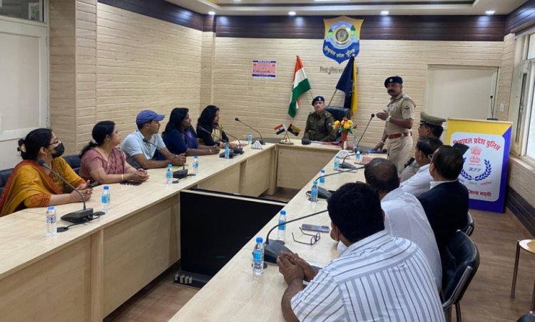 बद्दी एसपी ऑफिस में हुई बद्दी स्कूलों के प्रधानाचार्यो की बैठक