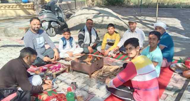 सदाशिव मंदिर में विशाल भंडारे का आयोजन