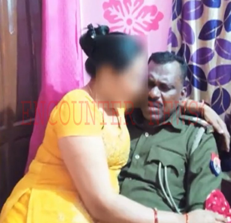 थाने में महिला के साथ Inspector  का अश्लील वीडियो हुआ वायरल,  मचा हड़कंप