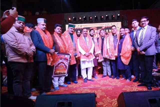 प्रसिद्ध शक्तिपीठ श्री माता चिंतपूर्णी जी में करवाया गया भगवती जागरण