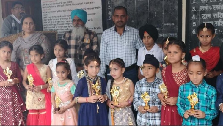 कांटे मिडल स्कूल का परिणाम शत प्रतिशत