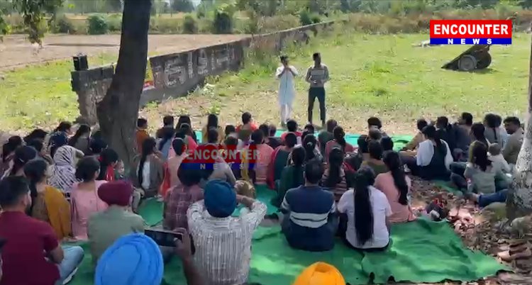 ਪੰਜਾਬ : 4161 ਅਧਿਆਪਕਾਂ ਨੇ ਸਿਖਿਆ ਮੰਤਰੀ ਦੇ ਘਰ ਦੇ ਬਾਹਰ ਪੱਕੇ ਤੋਰ ਤੇ ਲਗਾਇਆ ਧਰਨਾ, ਦੇਖੋ ਵੀਡਿਓ