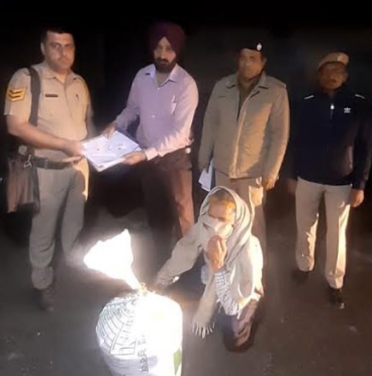 हरोली पुलिस ने ठाकरां गांव में 13 किलो चूरा पोस्त पकड़ा
