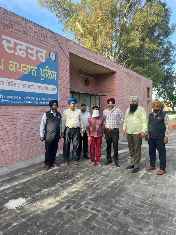 पंजाब : सहकारी सभा में करोड़ों रुपए के गबन में शामिल भगौड़ा गिरफ्तार