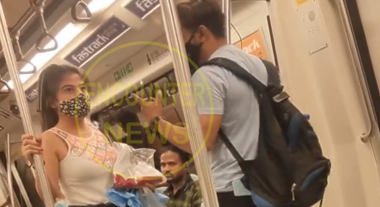 ट्रेन में युवक-युवती का चौकाने वाला वीडियो आया सामने