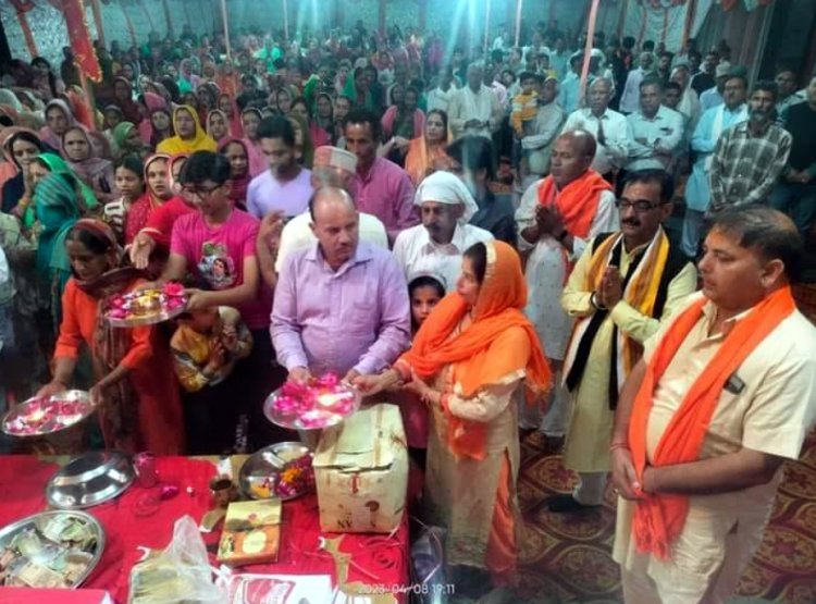 रामकथा का फल अत्याधिक मीठा, हमें इसे दूसरों में भी बांटना चाहिए -झंबर में बोले, आचार्य तरुण डोगरा