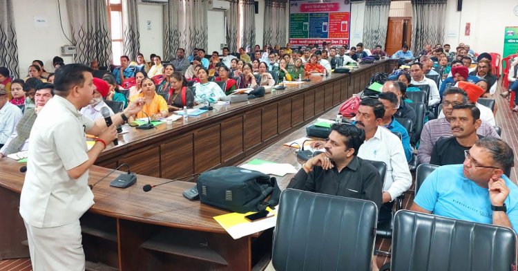 ग्राम पंचायत विकास योजना के तहत पंचायत प्रतिनिधियों व पंचायत सचिवों के लिए प्रशिक्षण शिविर का हुआ शुभारंभ