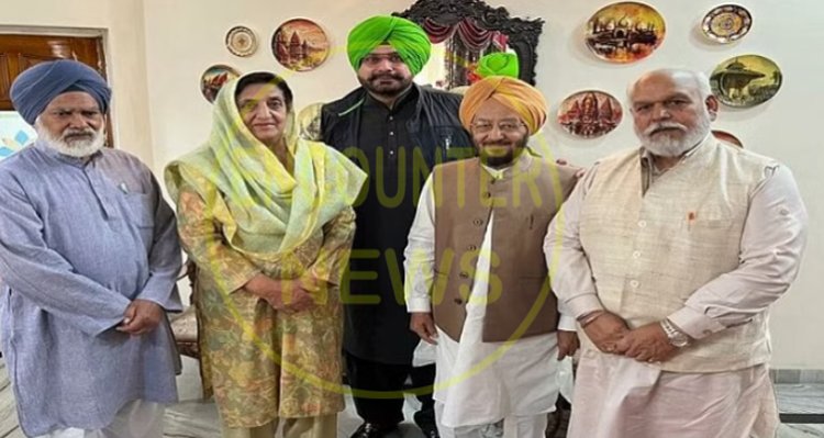 जालंधरः लोकसभा उपचुनाव से पहले पुराने दिग्गजों को एक साथ करने मेें जुटे नवजोत सिद्धू