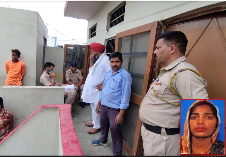 प्रवासी महिला ने फंदा लगाकर दी जान